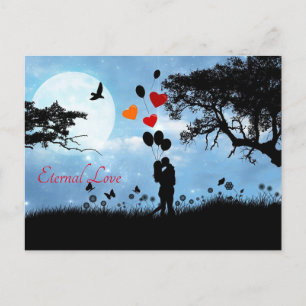 If you want to confess your love you can try this  postcard