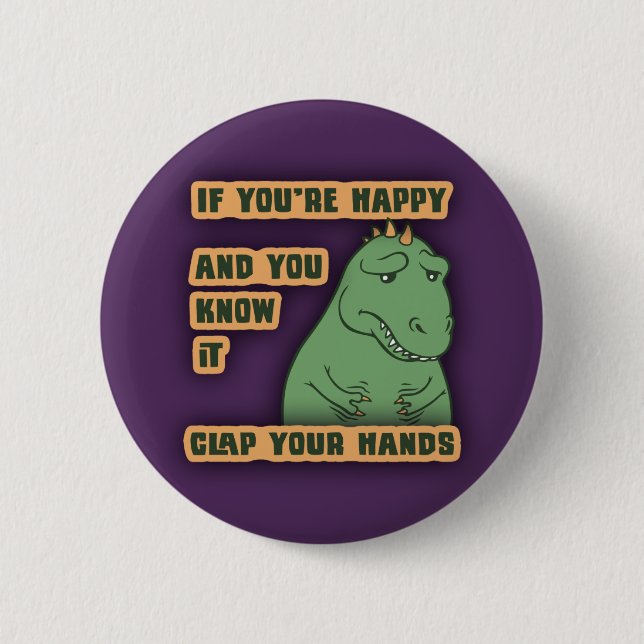 If Your Arms Reach 2 Inch Round Button (Front)