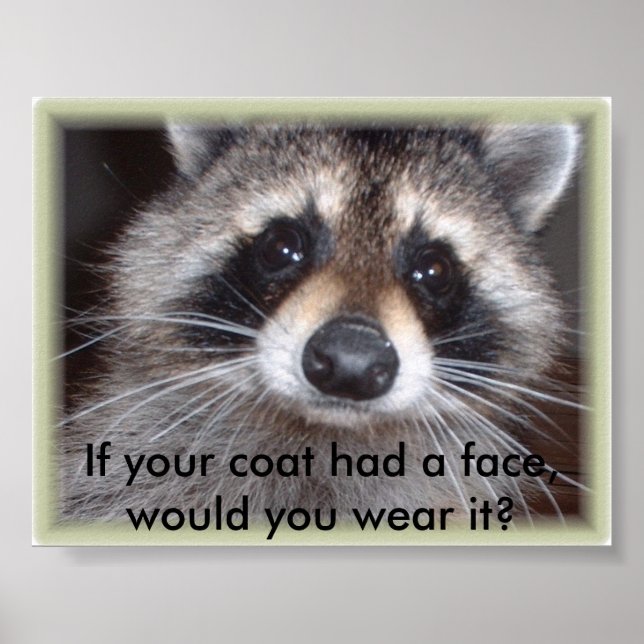 If your coat had a face, would you we... poster (Front)