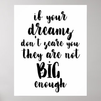 If Your Dreams Don't Scare You... Poster