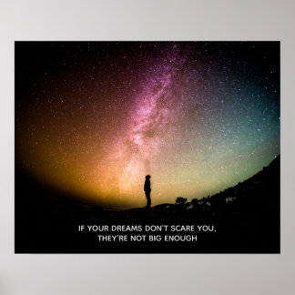 If your dreams don't scare you poster