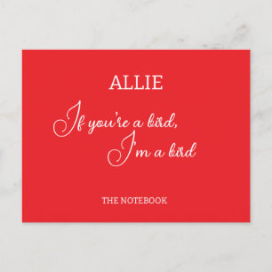 If you're a bird, I'm a bird Personalized Postcard
