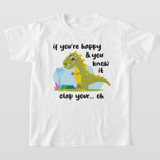 If you're happy and you know it T-shirt (light)