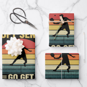 If You're Looking For A Soft Serve Pickleball Wrapping Paper Sheet