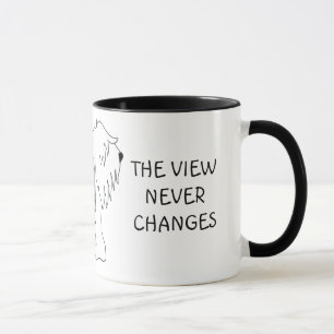 IF YOU'RE NOT THE LEAD DOG Ceramic Mug