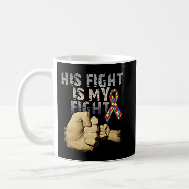 If you're raising child awareness, this great grap coffee mug (Left)