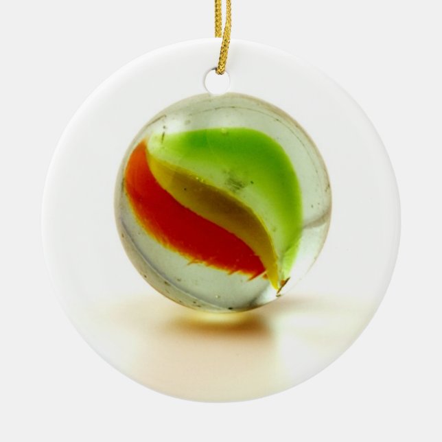 If You've Lost Your Marbles .... Ceramic Ornament (Front)