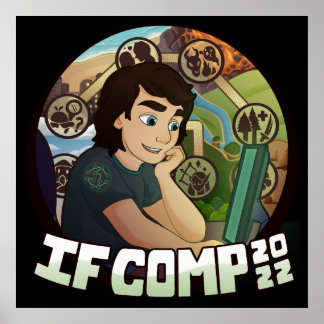 IFComp 2022 24" x 24" poster