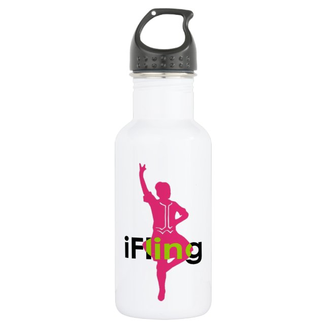 iFling Highland Dancer 532 Ml Water Bottle (Front)