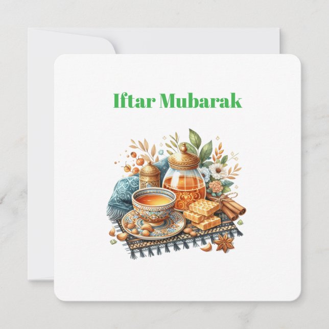 Iftar Dinner Invitations (Devant)