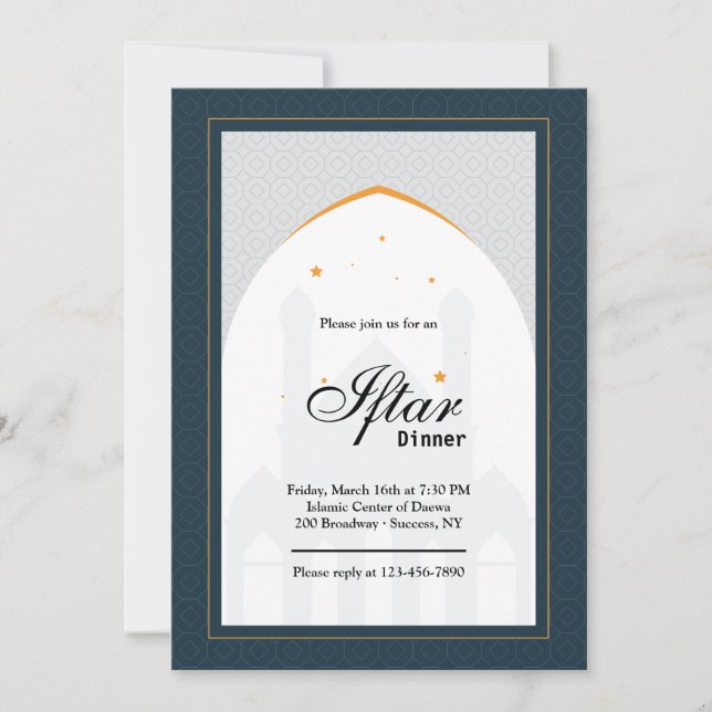 Iftar invitation (Front)