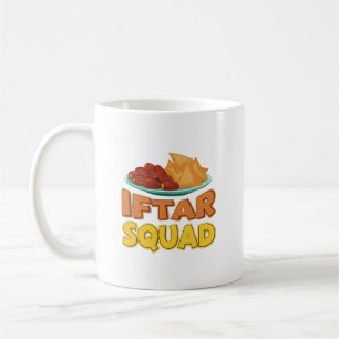 Iftar Squad Ramadan Food Illustration Coffee Mug