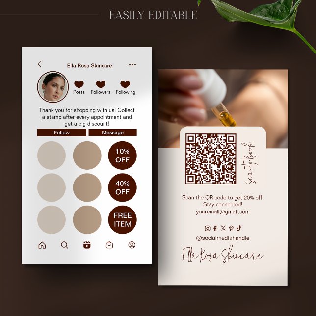 IG Loyalty Business Card (Creator Uploaded)