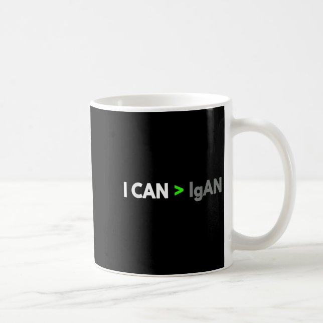 Iga Nephropathy Motivational  Coffee Mug (Right)