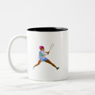 iga swiatek Two-Tone coffee mug