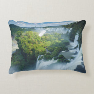 Igauzu Falls In Argentina Decorative Pillow