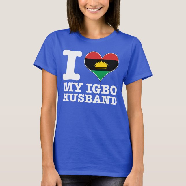 Igbo Husband Gift T-Shirt (Front)