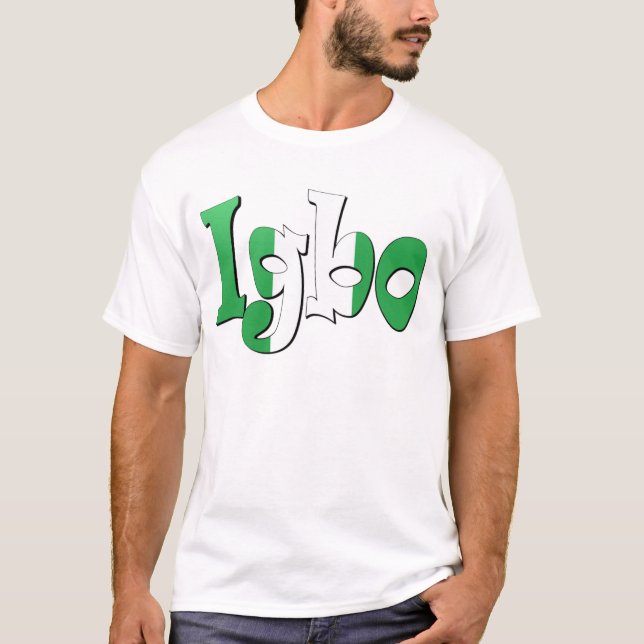Igbo (Nigerian Flag) T-Shirt (Front)
