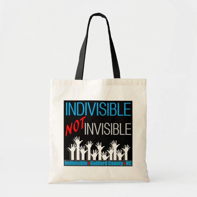 IGC - Indivisible NOT Invisible 2 Tote Bag (Front)