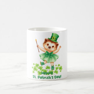 Igel Igelin Gráinneog Happy St. Patricks Day Coffee Mug