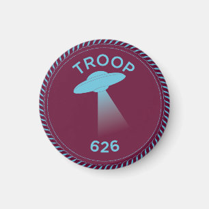IGGPPCamp 2019 Troop Pride Badge Magnet