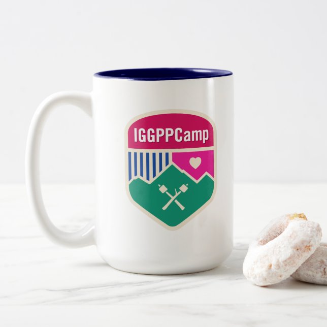 IGGPPCamp 2022 Troop Pride mug red (With Donut)