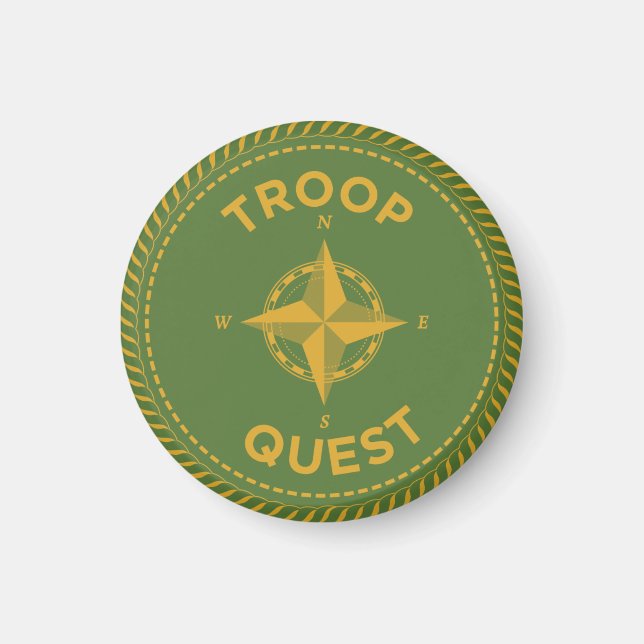 IGGPPCamp Magnet de quêtes de Troop (Devant)