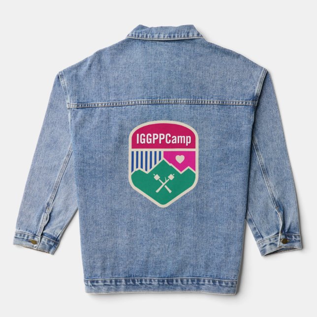 IGGPPCamp Pride Denim Jacket (Back)
