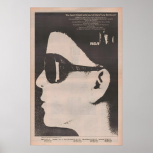 IGGY POP Poster - 1975 original NME - Rock and