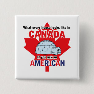 Igloo 2 Inch Square Button