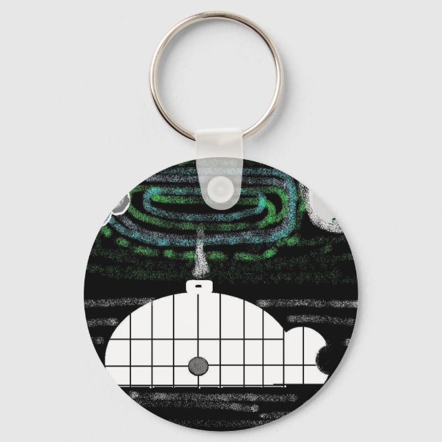 igloo northern lights keychain (Front)