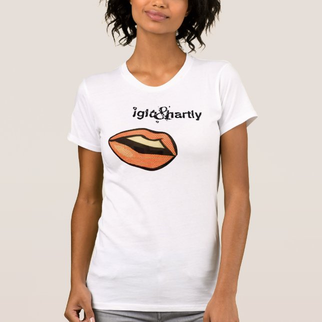 "Iglu Lips" by Morgan T-Shirt (Front)