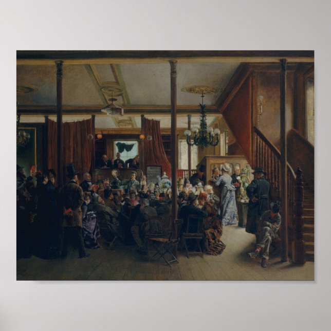 Ignacio de Leon y Escosura - Auction Sale Poster (Front)