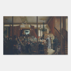 Ignacio de Leon y Escosura - Auction Sale Sticker