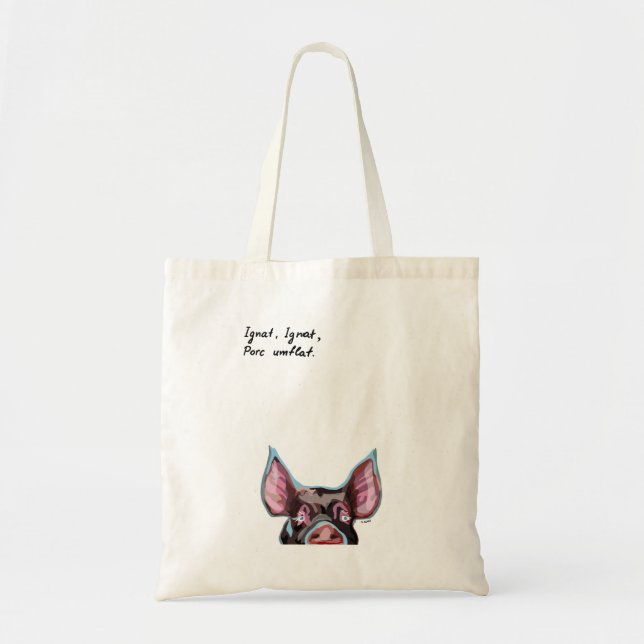Ignat hru hru tote bag (Front)