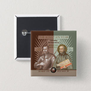 Ignatius Loyola: From Soldier To Saint (SAE 004) 2 Inch Square Button