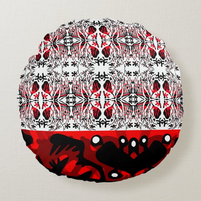 IGNATZishK9 JazZ Round Pillow (Front)