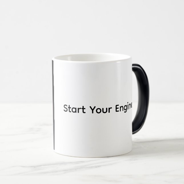 Ignis Sports Car "Start Your Engine" Coffee Mug (Front Right)