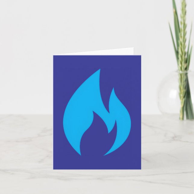 Ignite Blue Flame Card (Front)