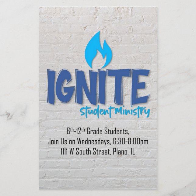 Ignite Flyer (Front)
