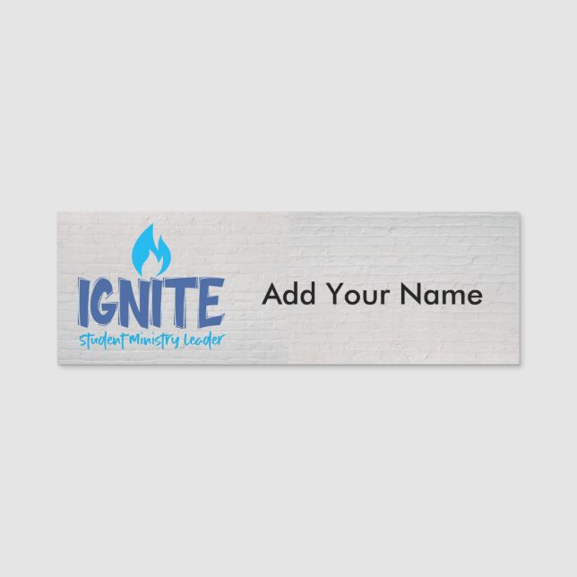 Ignite Name Tags (Front)