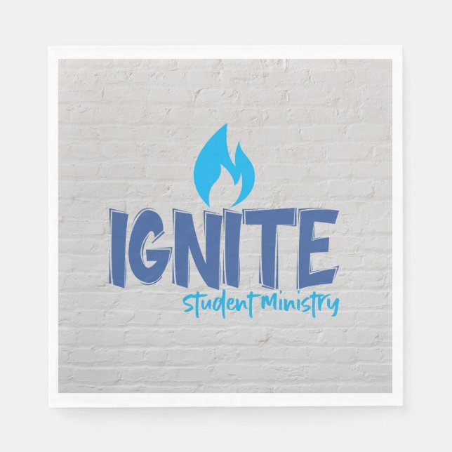 Ignite Paper Napkin (Front)
