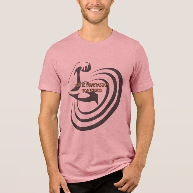 Ignite Power  Tri-Blend Shirt (Front)