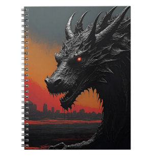 Ignite Your Creativity: Dragon Noir Notebook