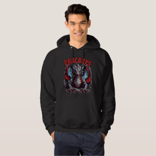 Ignite Your Style with Dracarys - Retro Art Hoodie