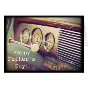 "Ignition" Classic Car Interior Father's Day
