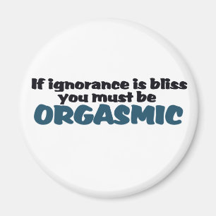 Ignorance is Bliss Magnet