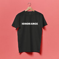IGNORANCE masked face Brutalism Streetwear