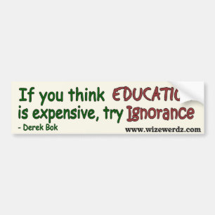 Ignorance sticker - light