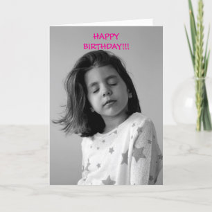 IGNORE IF YOU WISH BIRTHDAY CARD